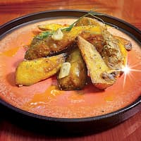 Картофель запеченный с чесноком и розмарином для фуршета в Алматы, кейтеринг